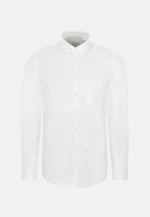 Regular Casual Hemd Uni in Weiß |  Seidensticker Onlineshop