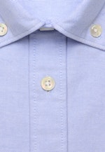 Regular Casual Hemd Uni in Mittelblau |  Seidensticker Onlineshop