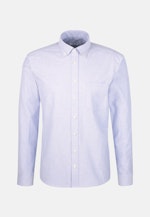 Regular Casual Hemd Uni in Mittelblau |  Seidensticker Onlineshop