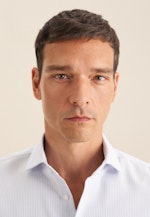 Slim Business shirt Structure in Light Blue |  Seidensticker Onlineshop