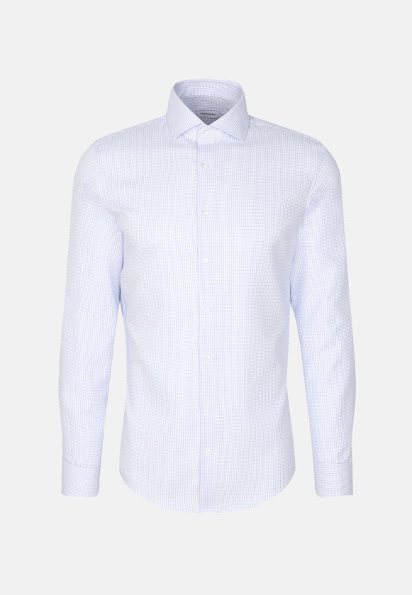 Slim Business shirt Structure in Light Blue |  Seidensticker Onlineshop
