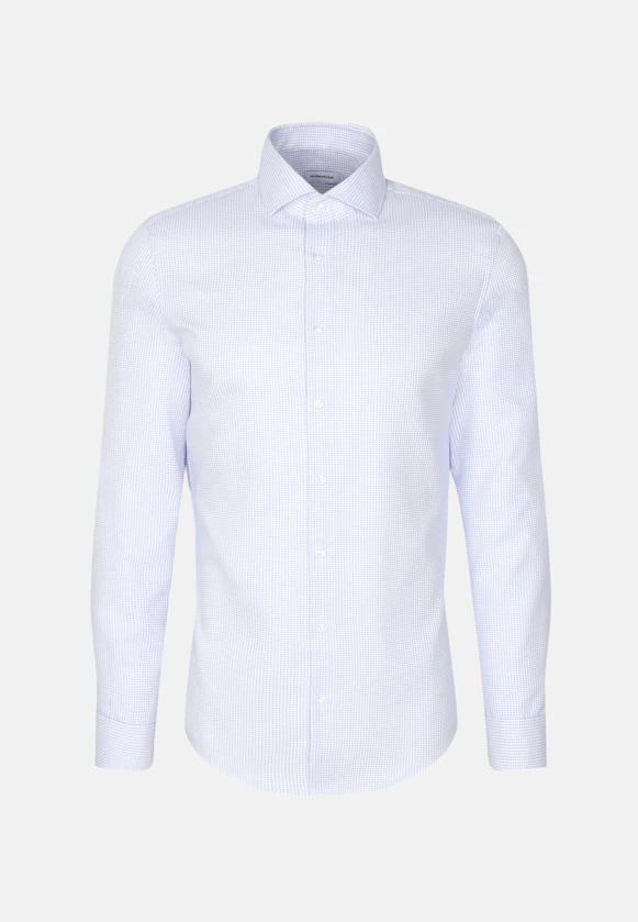 Slim Chemise d'affaires Structure in Bleu Clair |  Seidensticker Onlineshop