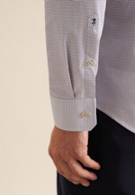 Slim Business Hemd Druck in Beige |  Seidensticker Onlineshop