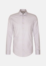 Slim Business Hemd Druck in Beige |  Seidensticker Onlineshop