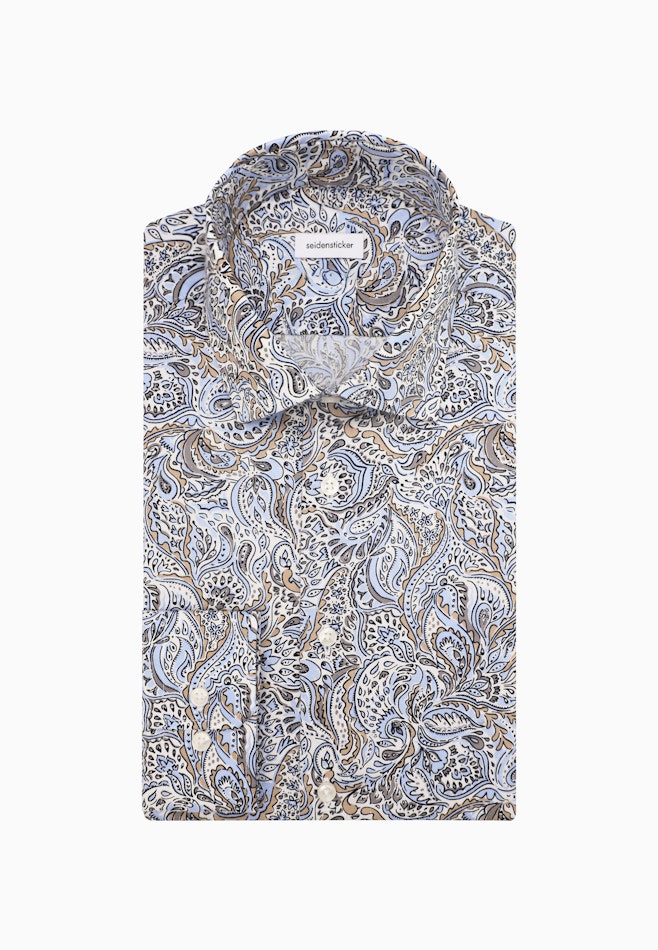 Slim Chemise d'affaires Floral dans Bleu Clair | Boutique en ligne Seidensticker