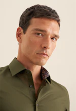 Slim Chemise d'affaires Uni in Vert |  Seidensticker Onlineshop