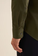 Slim Chemise d'affaires Uni in Vert |  Seidensticker Onlineshop