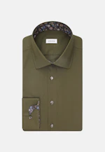 Slim Chemise d'affaires Uni in Vert |  Seidensticker Onlineshop