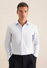 Slim Chemise d'affaires Imprimé in Bleu Clair |  Seidensticker Onlineshop