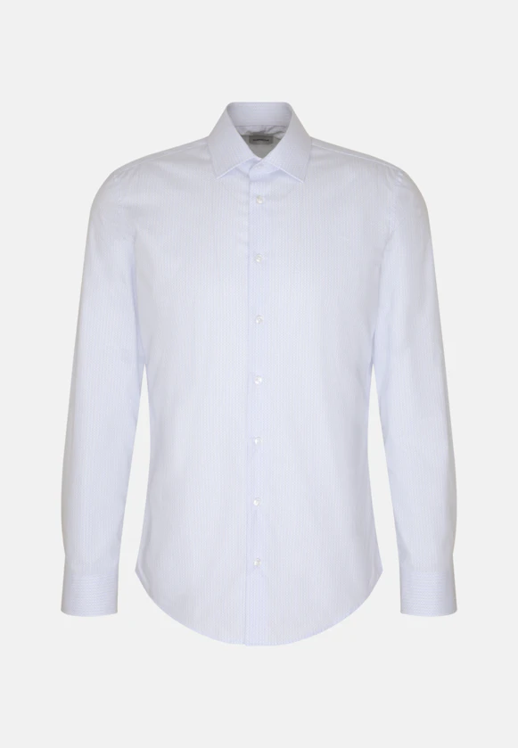 Slim Chemise d'affaires Imprimé in Bleu Clair |  Seidensticker Onlineshop