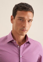 Slim Business Hemd Druck in Rosa/Pink |  Seidensticker Onlineshop
