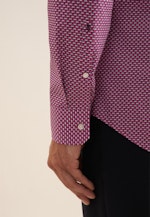 Slim Business Hemd Druck in Rosa/Pink |  Seidensticker Onlineshop