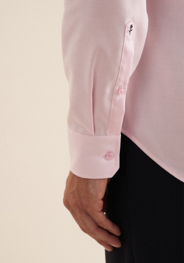 Slim Chemise d'affaires Uni in Rose Fuchsia | Seidensticker Onlineshop