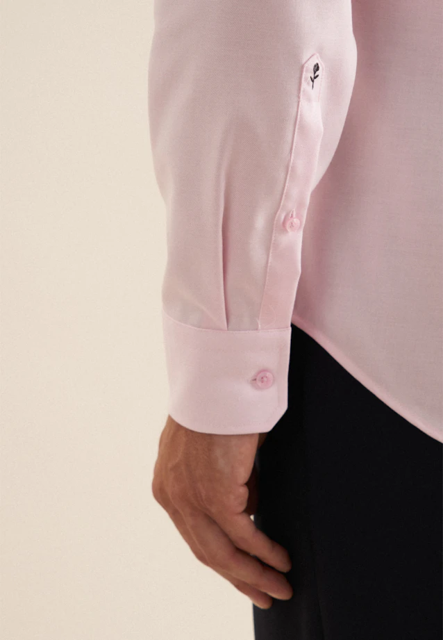 Slim Chemise d'affaires Uni in Rose Fuchsia |  Seidensticker Onlineshop