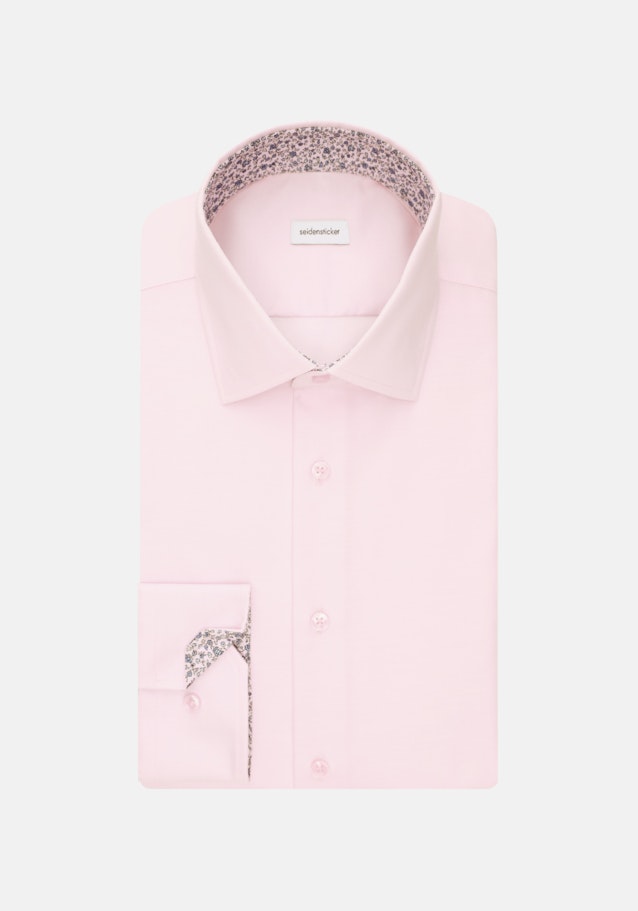 Slim Chemise d'affaires Uni in Rose Fuchsia | Seidensticker Onlineshop