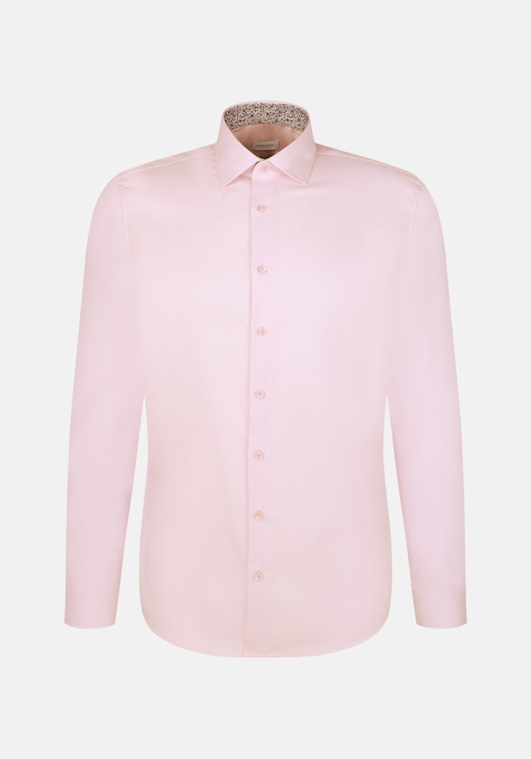 Slim Chemise d'affaires Uni in Rose Fuchsia | Seidensticker Onlineshop