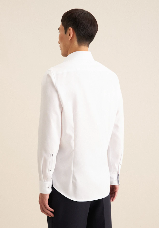 Slim Business Hemd Uni in Weiß | Seidensticker Onlineshop
