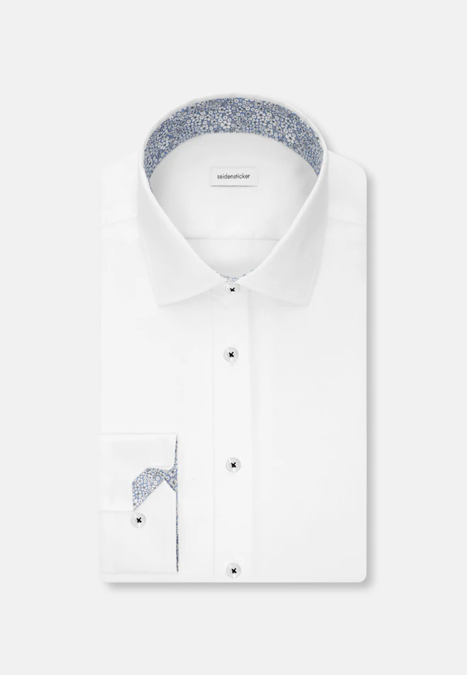 Slim Business shirt Uni in White | Seidensticker online shop