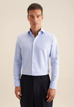 Slim Chemise Performance Uni in Bleu Clair |  Seidensticker Onlineshop