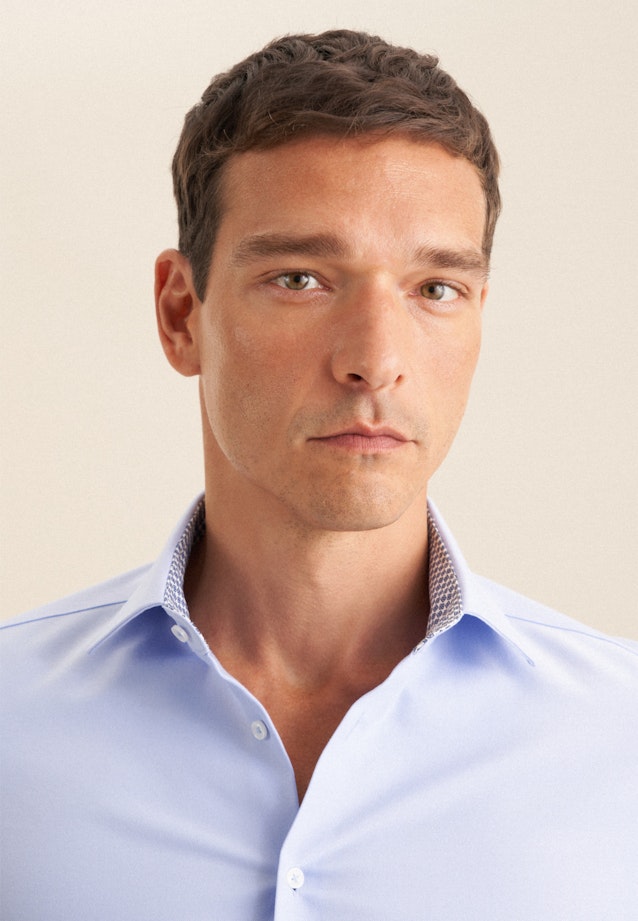 Slim Performance shirt Uni in Light Blue |  Seidensticker Onlineshop