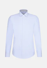 Slim Chemise Performance Uni in Bleu Clair |  Seidensticker Onlineshop