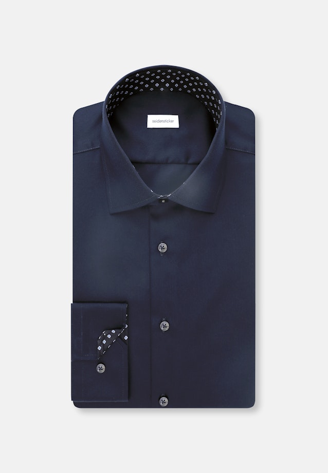 Slim Chemise d'affaires Uni in Bleu Foncé |  Seidensticker Onlineshop
