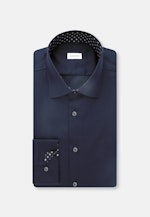 Slim Chemise d'affaires Uni in Bleu Foncé |  Seidensticker Onlineshop