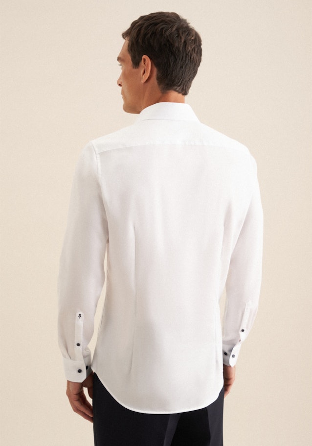 Slim Business Hemd Uni in Weiß | Seidensticker Onlineshop