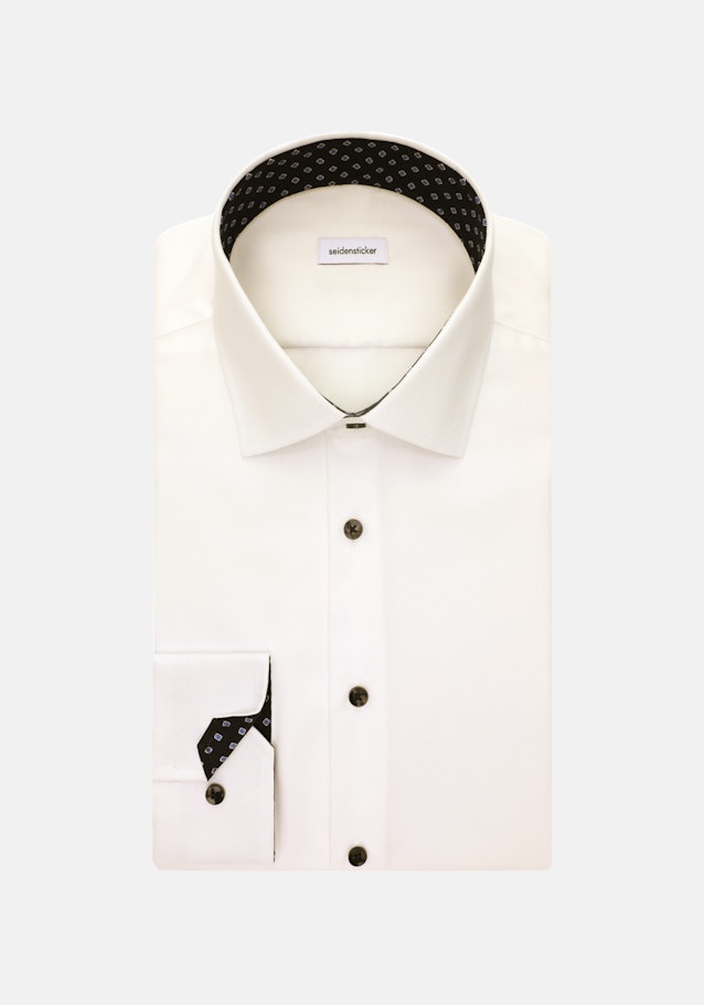 Slim Business Hemd Uni in Weiß | Seidensticker Onlineshop
