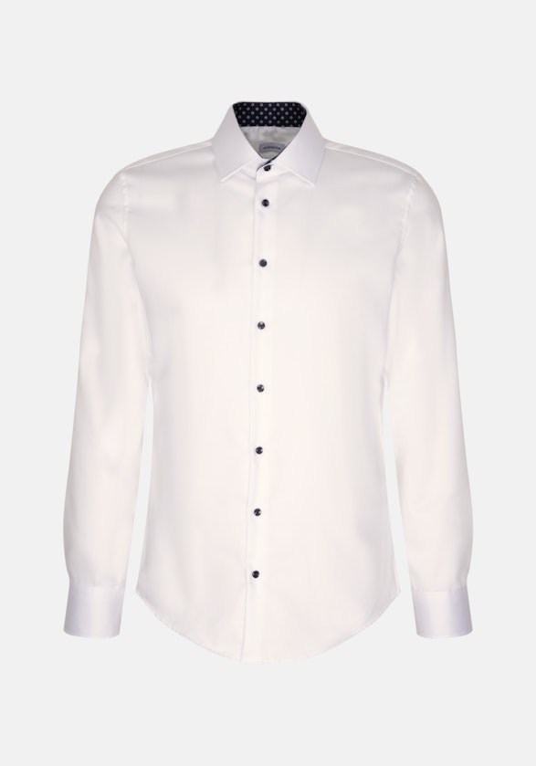 Slim Business Hemd Uni in Weiß | Seidensticker Onlineshop