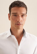 Slim Business shirt Structure in White |  Seidensticker Onlineshop