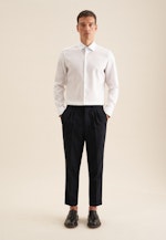 Slim Business shirt Structure in White |  Seidensticker Onlineshop