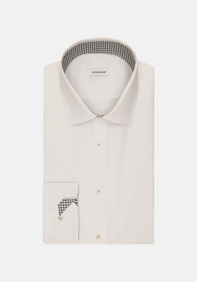 Slim Business Hemd Struktur in Weiß | Seidensticker Onlineshop