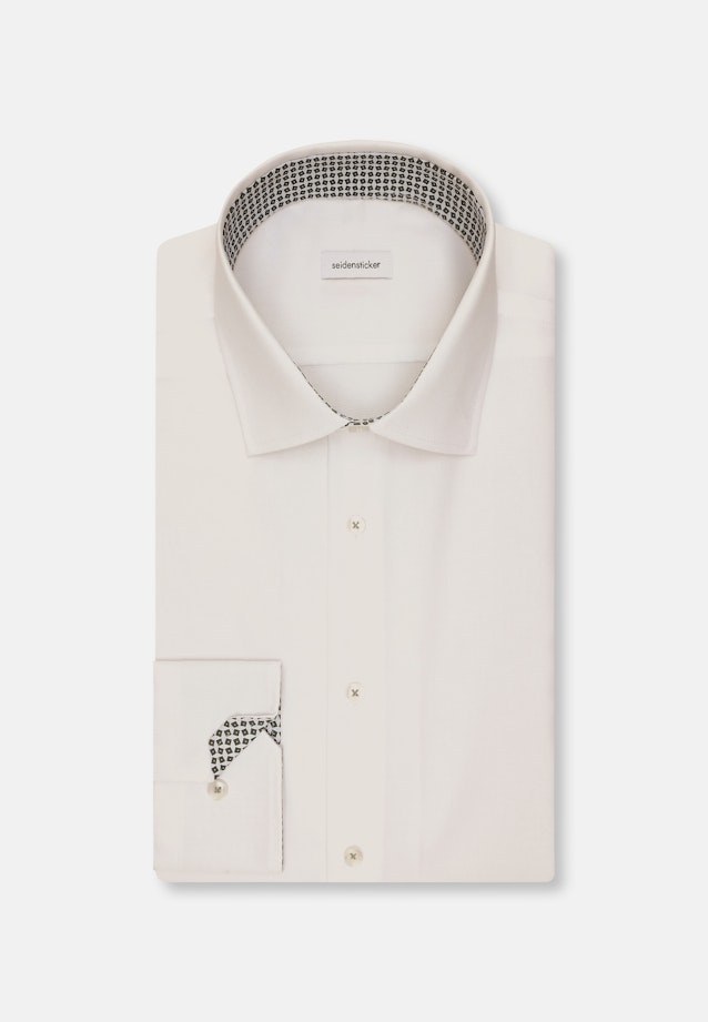 Slim Business Hemd Struktur in Weiß |  Seidensticker Onlineshop