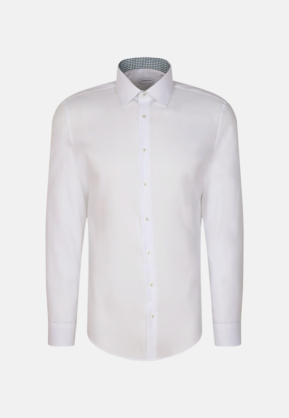 Slim Business shirt Structure in White |  Seidensticker Onlineshop