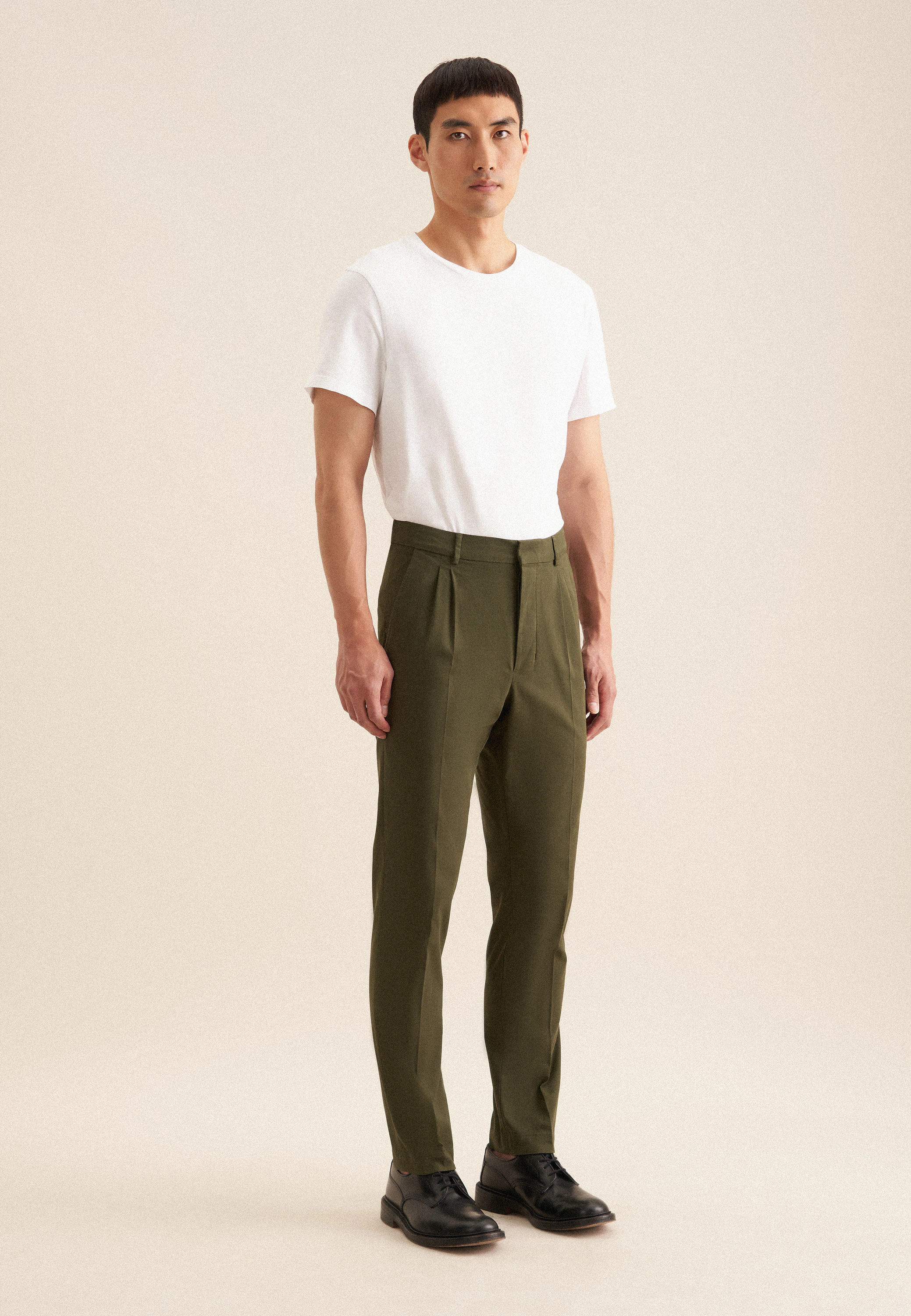 Chino Uni Grün