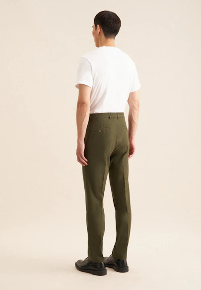 Chino Uni in Green |  Seidensticker Onlineshop