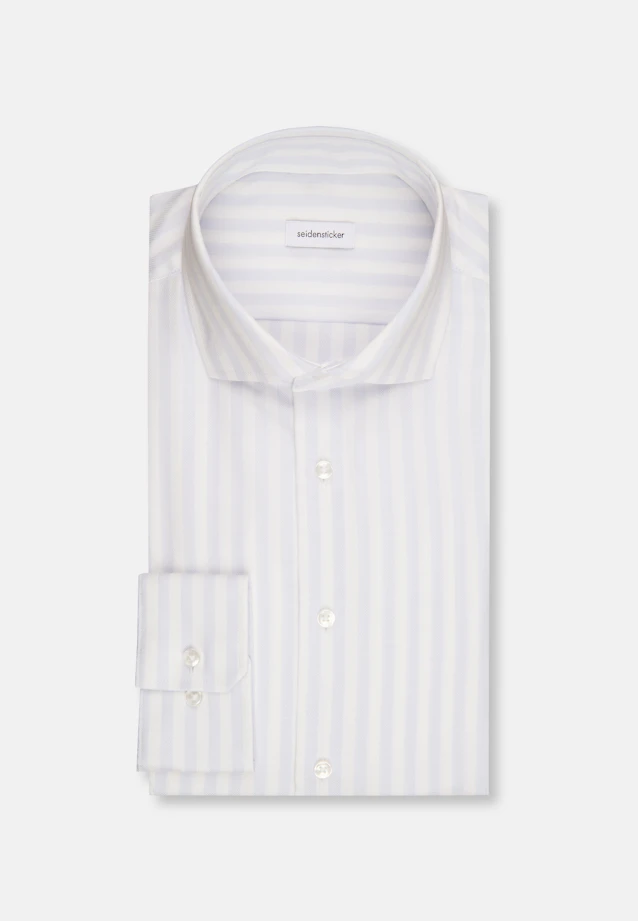 Slim Chemise d'affaires rayures in Bleu Clair |  Seidensticker Onlineshop