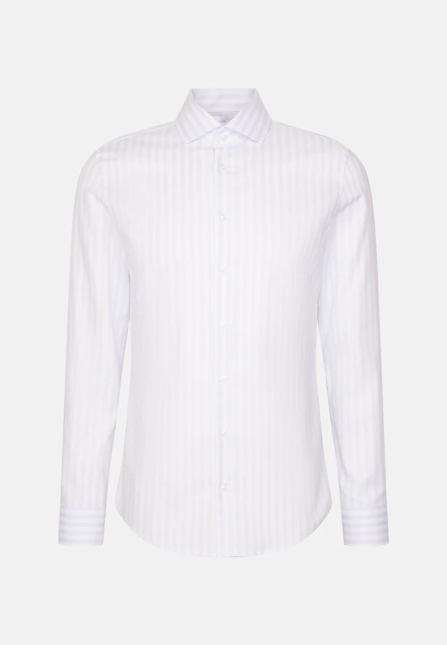 Slim Chemise d'affaires rayures in Bleu Clair |  Seidensticker Onlineshop