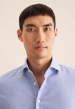 Slim Business Hemd Karo in Hellblau |  Seidensticker Onlineshop