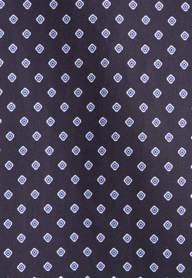 Slim Business Hemd Druck in Dunkelblau |  Seidensticker Onlineshop