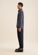 Slim Business shirt Print in Dark Blue |  Seidensticker Onlineshop