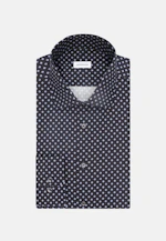 Slim Business shirt Print in Dark Blue |  Seidensticker Onlineshop