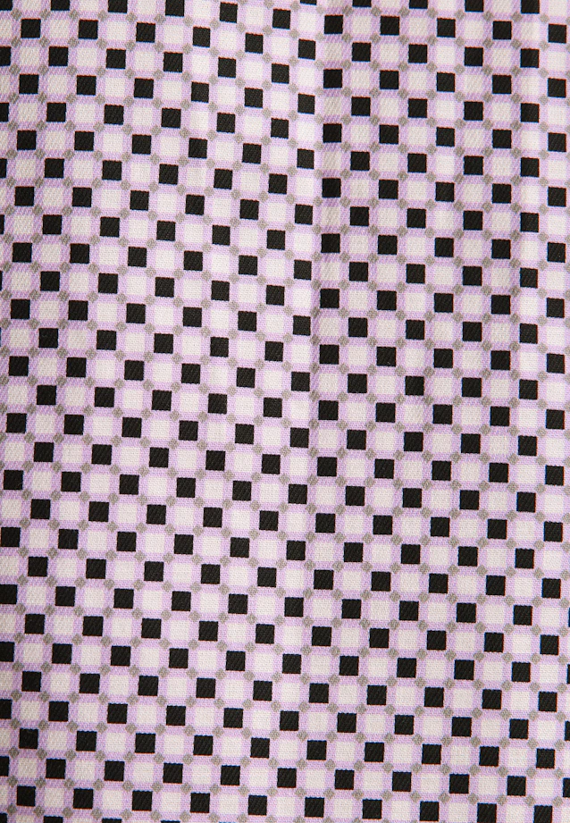 Slim Business Hemd Druck in Lila |  Seidensticker Onlineshop