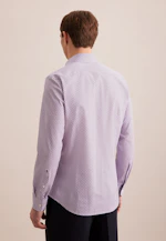 Slim Business Hemd Druck in Lila |  Seidensticker Onlineshop