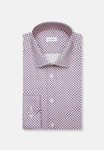 Slim Business Hemd Druck in Lila |  Seidensticker Onlineshop