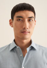 Slim Business shirt Print in Green |  Seidensticker Onlineshop