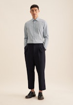 Slim Business Hemd Druck in Grün |  Seidensticker Onlineshop