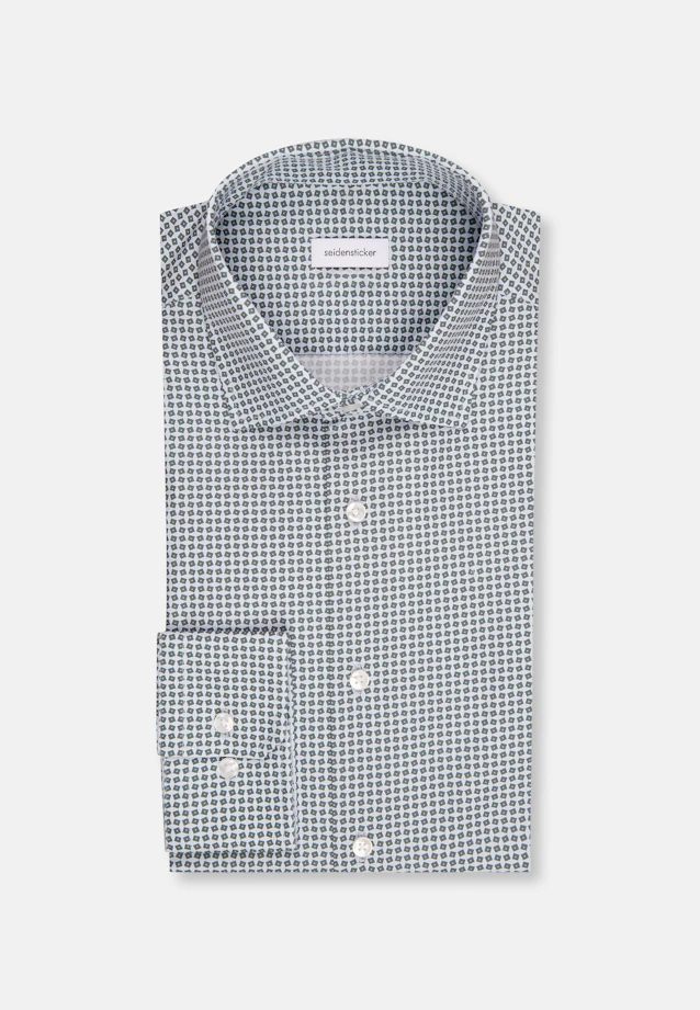 Slim Business shirt Print in Green |  Seidensticker Onlineshop