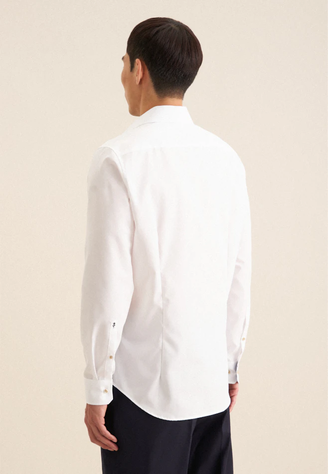 Slim Business shirt Uni in White | Seidensticker online shop